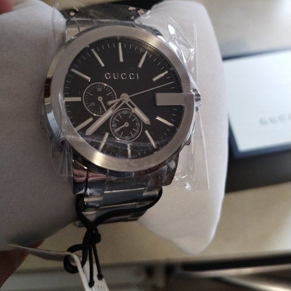 Gucci G-CHRONO WATCH, 44MM YA101204 NO LOW BALL OFFERS! THIS IS PRICED TO SALE! - Picture 9 of 12